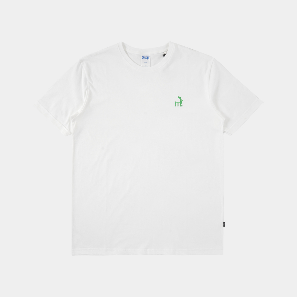เสื้อยืด Magma Troath 16 เสื้อยืดผู้ชายสีขาว Magma เครื่องแต่งกาย