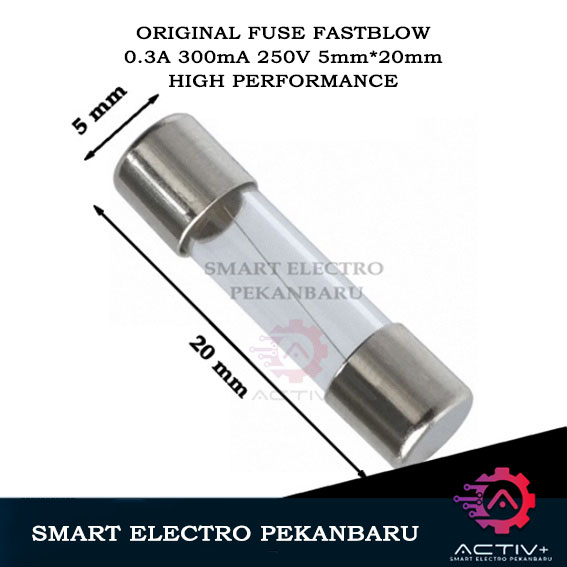 ต้นฉบับ FUSE 0.3A 250V 300mA FAST BLOW FUSE FASTBLOW 300mA 0.3A 0.3 A GLASS 0.3 CAMPER AMP 300 mA 5X