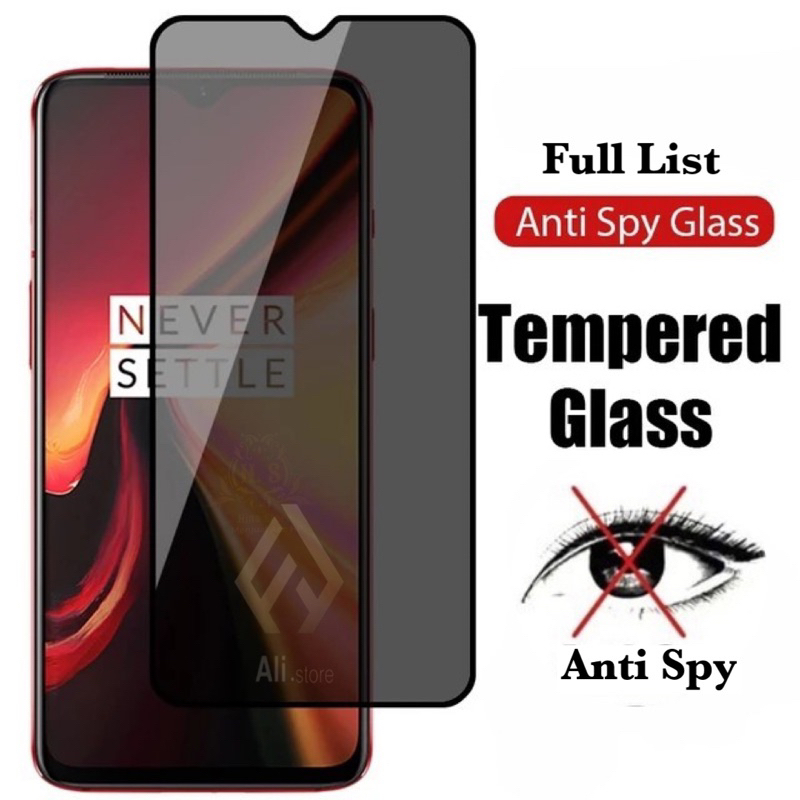 LAYAR ALIstore - Anti Spy เต็มหน้าจอ Vivo S1 S1 Pro T1 T1 5G T1 Pro T1 Pro 5G Z1 Z1 Pro Z1i Z1x Z1 P