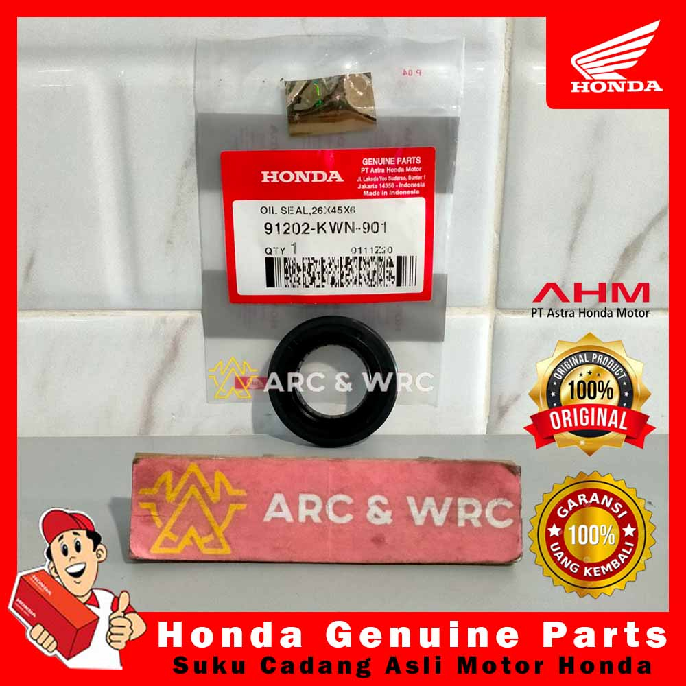 ซีลเพลาข้อเหวี่ยงสําหรับ Vario 125 eSP / Vario 150 eSP / Vario Techno 125 Helm-In // 91202KWN901