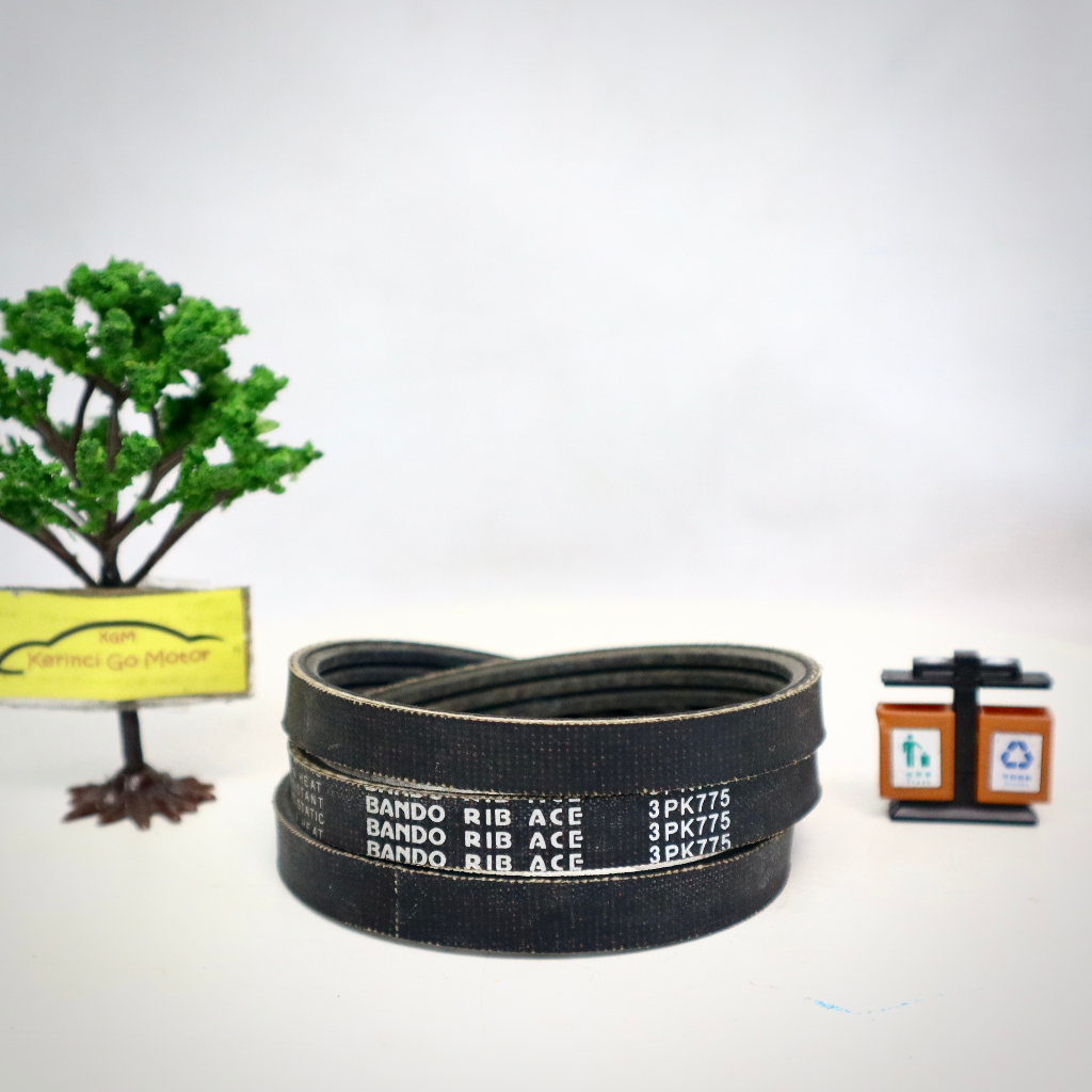 Bando Van Belt 3PK 775 V Belt Fan Belt Groove 3PK-775 Fan Belt