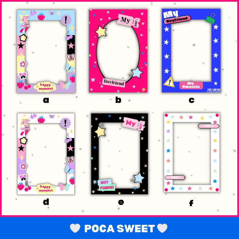 Poca Sweet Photocard Holder 2 ด้าน