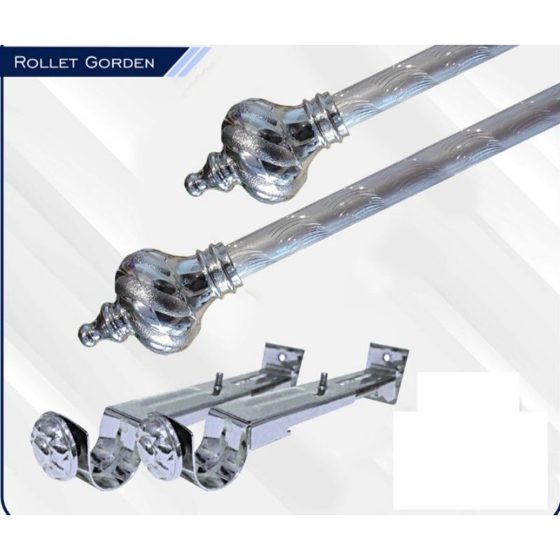 ROLLET ROD POLE HANDLE CURTAIN MINIMALIST WINDOW ประตู AESTHETIC