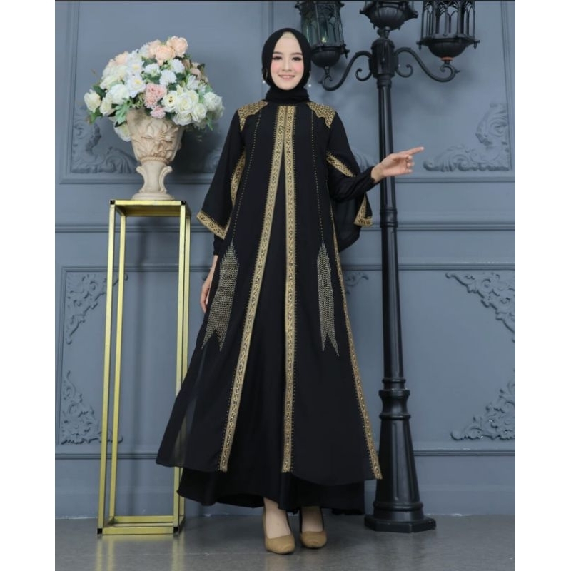TURKEY ABAYA GAMIS, THE LATEST ZODA PANAH ARAB GAMIS - ภาพย่อย 2