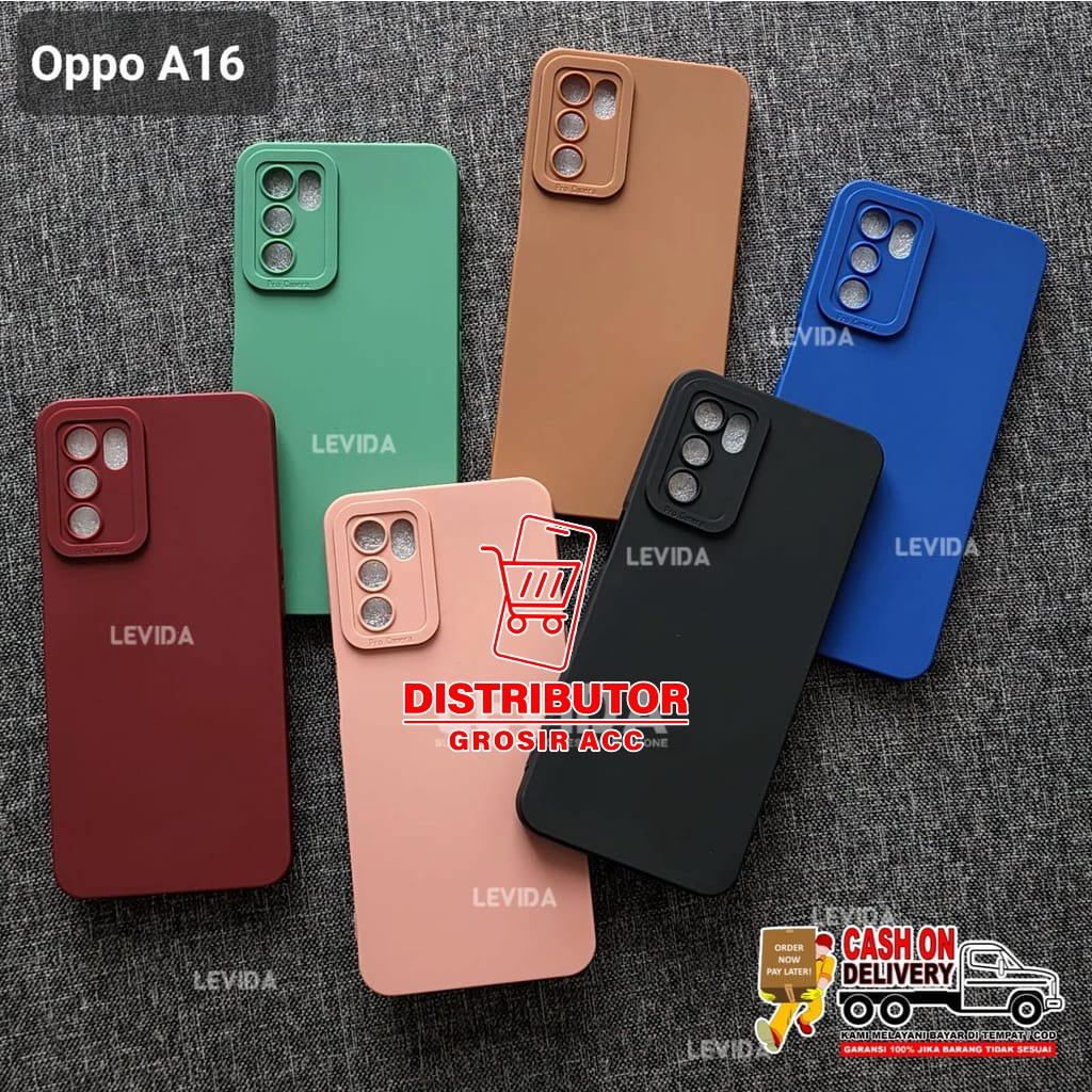OPPO A16E CASE MACAROON PRO CAMERA CASE OPPO A16E