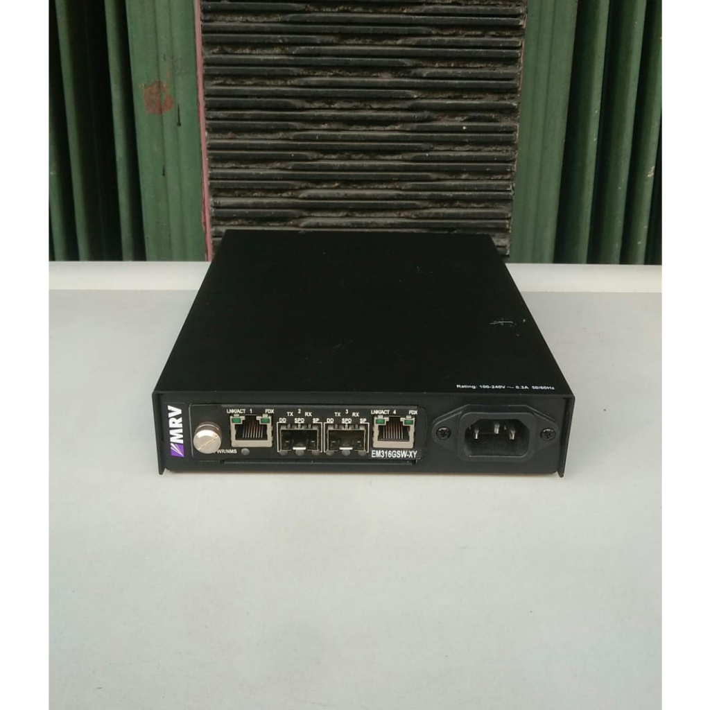 MRV NC316BU-1/15AC ไฟเบอร์ออปติกทวนสัญญาณ-converter CONDITION OK