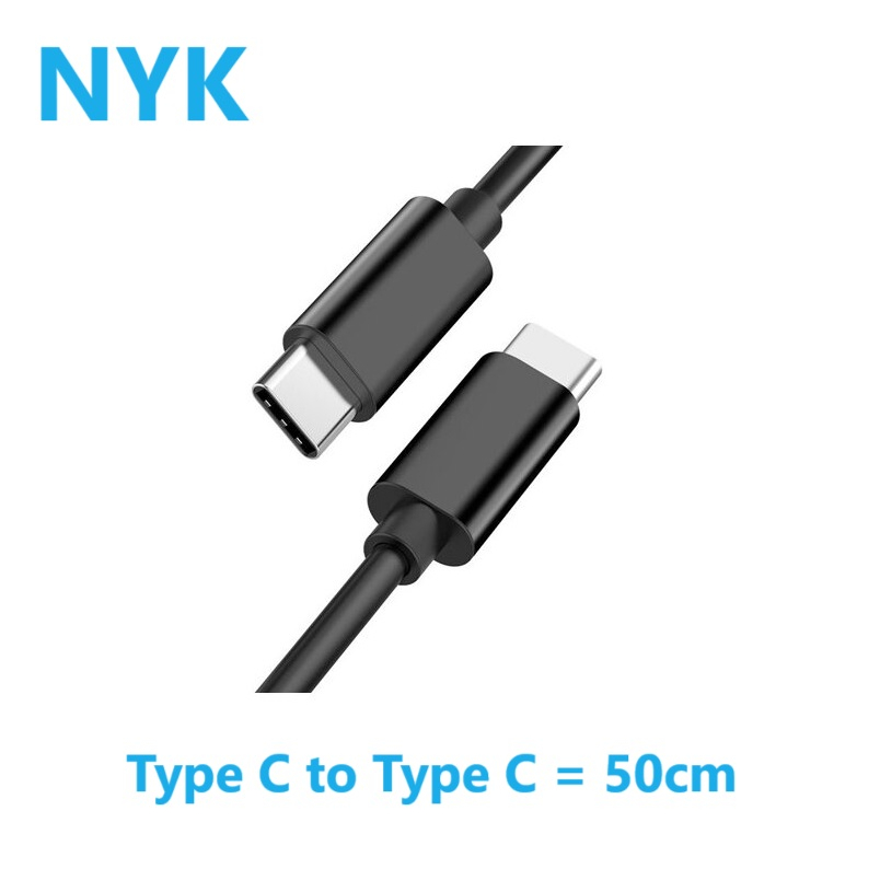 NYK สาย USB Type C เป็น Type C 50CM