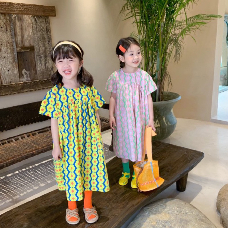 ชุดเดรส Jia Oversize (2-8Y)