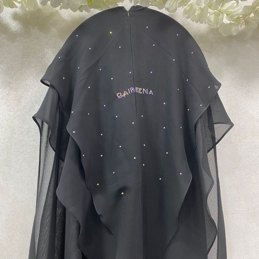 Beningwidayati Qaire Khimar Eiji Hikari คริสตัลธรรมดา