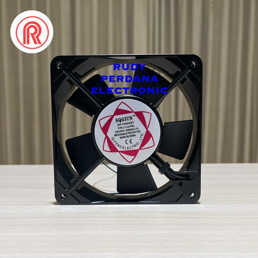 พัดลมพัดลม AC 220V 220 VOLT 12 CM 12CM THIN