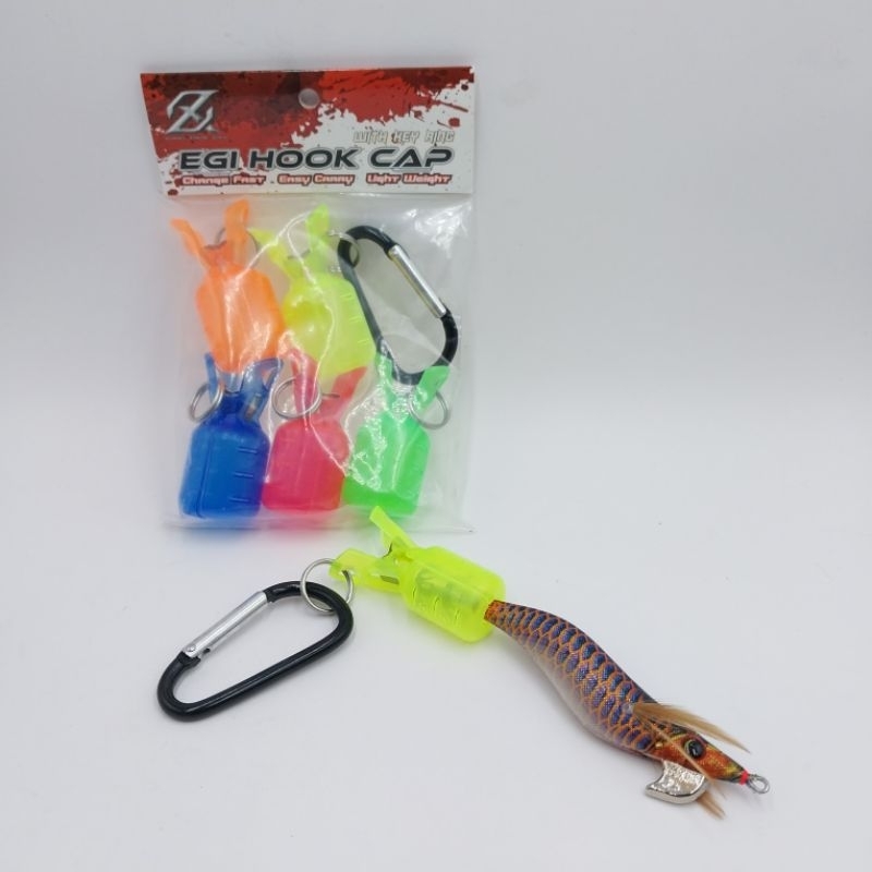 AXZ Egi Hook Cap ปลาหมึกเหยื่อตะขอป้องกันปลาหมึก Egi