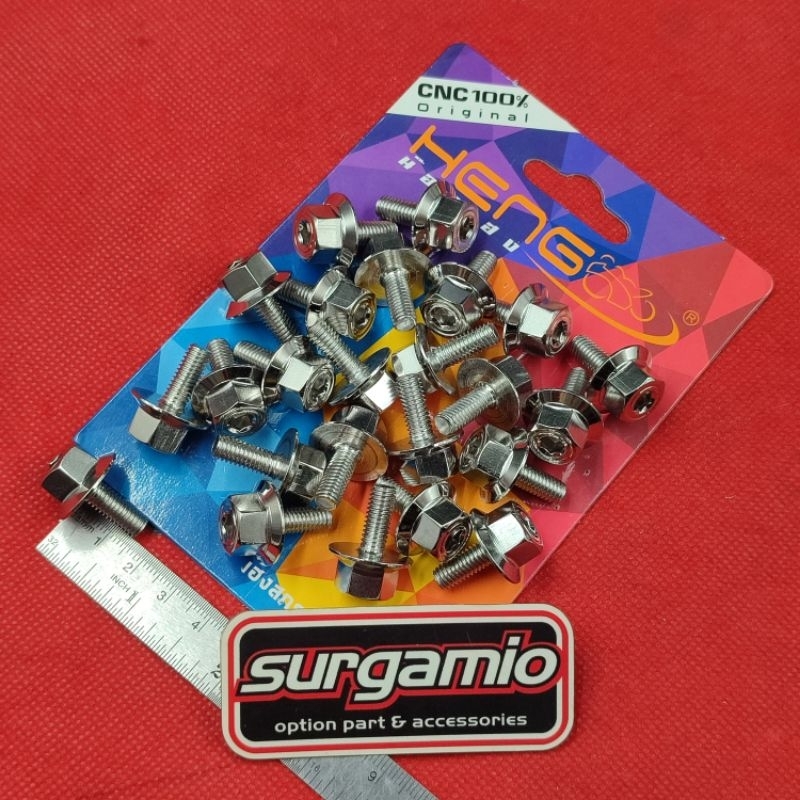 Probolt Big Head Bolt 2 คีย์ 6x15 เกลียว 10 ยาว 1.5 ซม. heng thailand