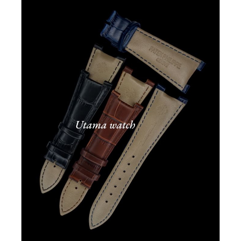 สายนาฬิกา Patek Philippe Nautilus Patek Philippe สายนาฬิกาหนัง 5711/5712G