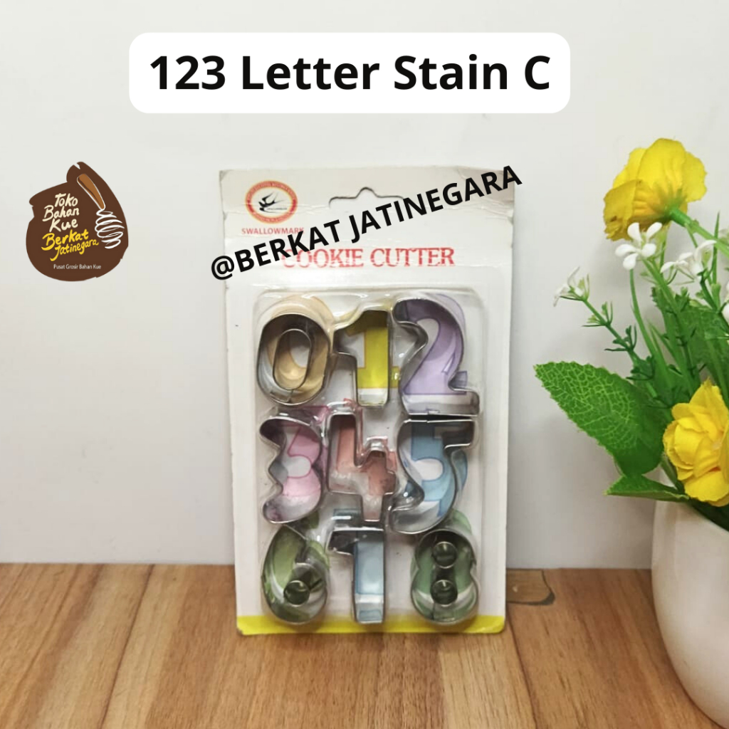 123 LETTER STAIN C**