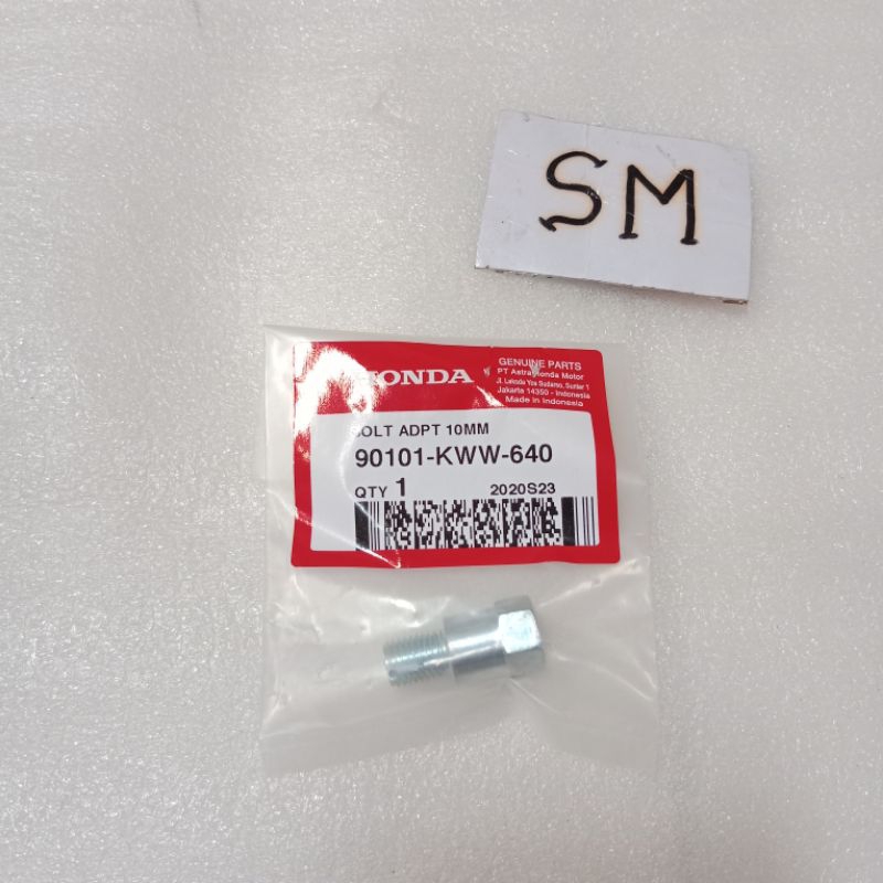 Bolt Adt 10MM Adv 150 Genio Scoopy Esp K93 90101-KWW-640 ของแท้ Honda