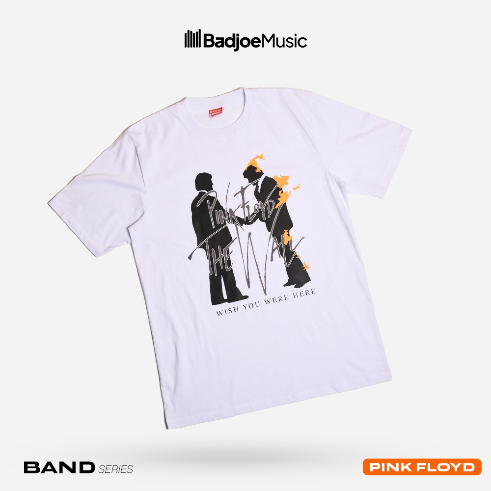 Pink Floyd เสื้อยืด - Pink Floyd band T-Shirt - Premium Music Shirt - Makebadjoe Music