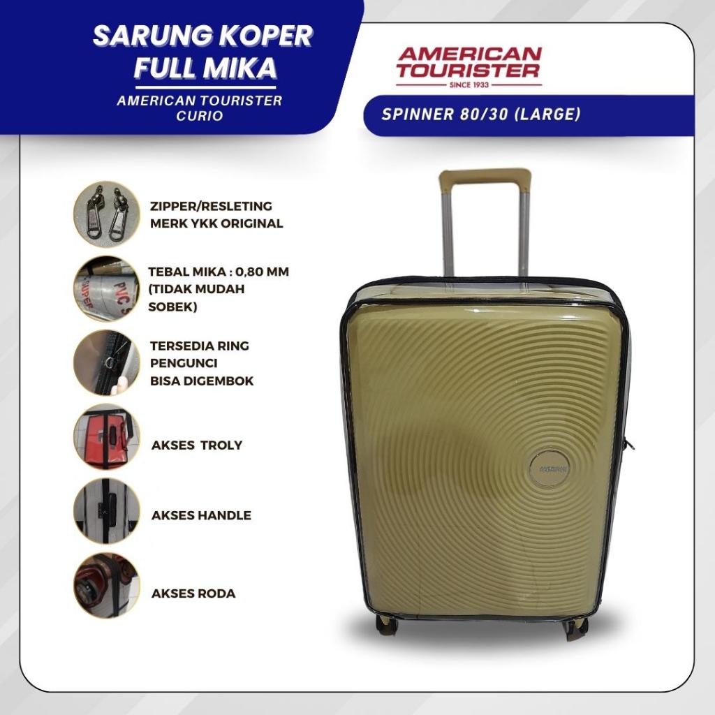 Reborn LC - ผ้าคลุมกระเป๋าเดินทาง | ผ้าคลุมกระเป๋าเดินทาง Fullmika Special American Tourister Curio 