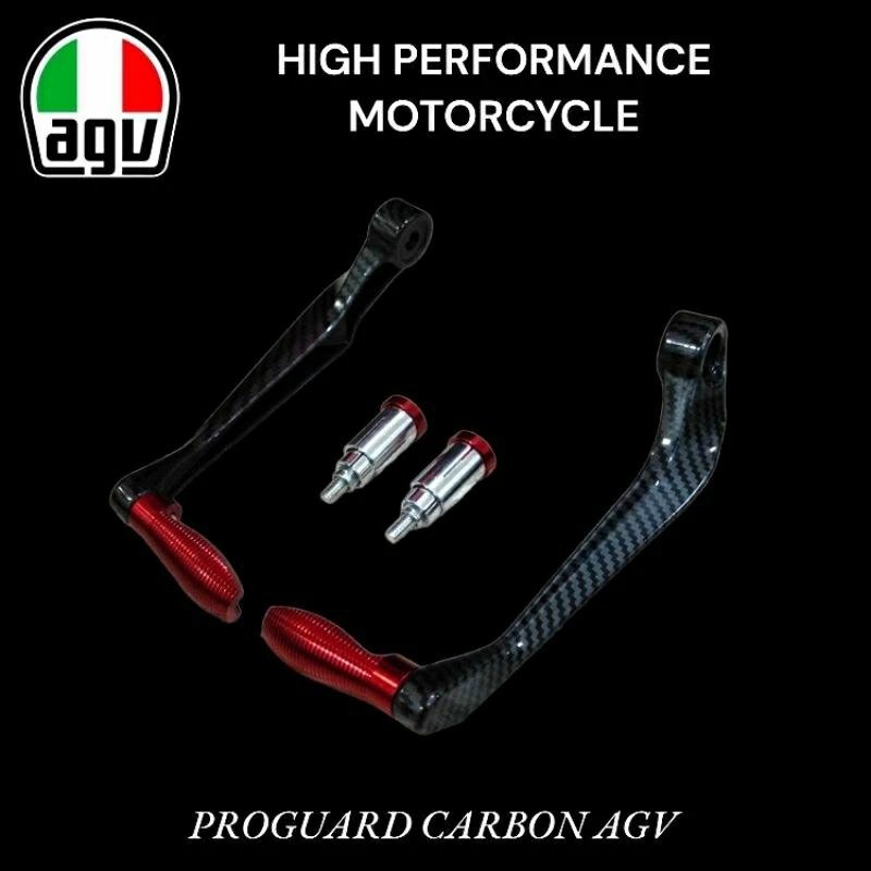 Proguard AGV Handguard Full CNC Carbon Model Universal สําหรับรถจักรยานยนต์ทุกรุ่น