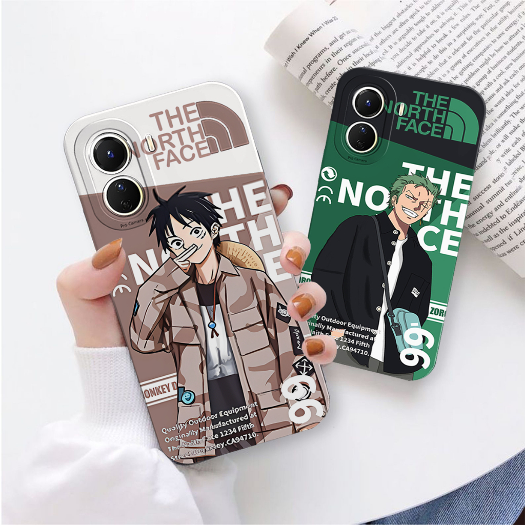 Vivo Y16 4G 2023 Softcase Onepiece zoro Motif - Aesthetic Case - Beautiful Case - Simple Case - Cool