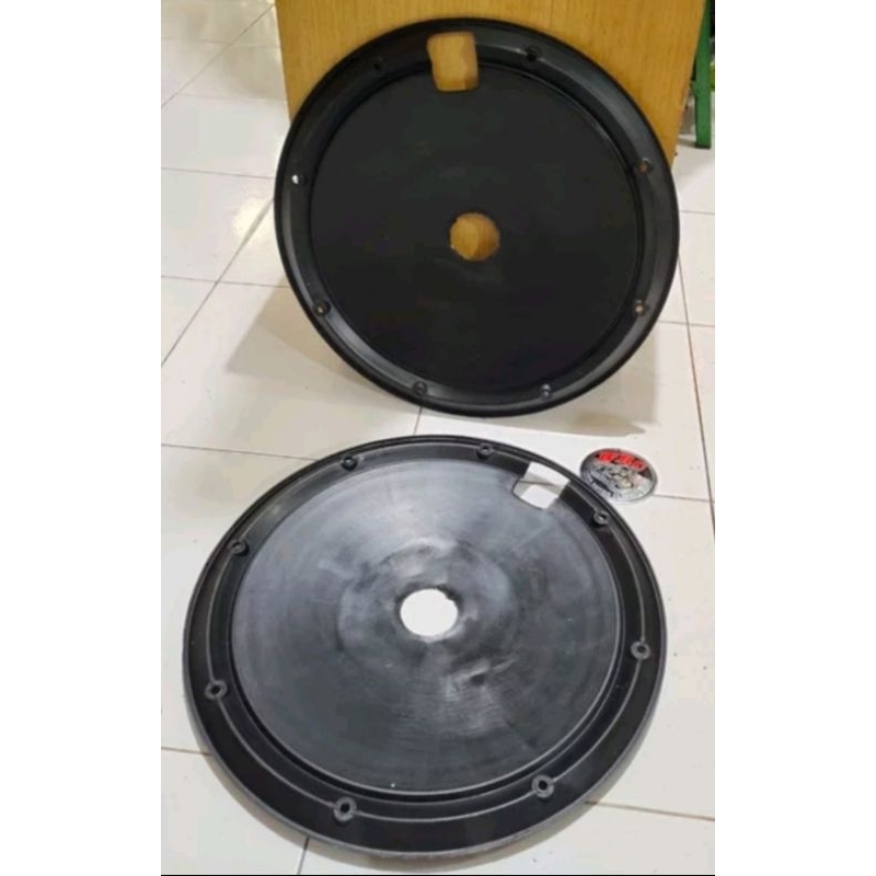 ฝาครอบดุมล้อ สําหรับขอบจักรยานและมอเตอร์ไซค์ ขนาด 17 นิ้ว 20" สีดํา ราคาต่อชุด 2 ชิ้น