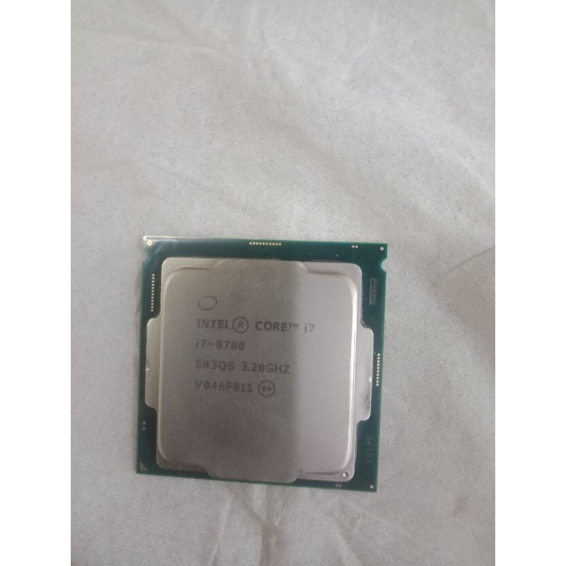 Intel Inteltm CORE I7-8700. หน่วยประมวลผล