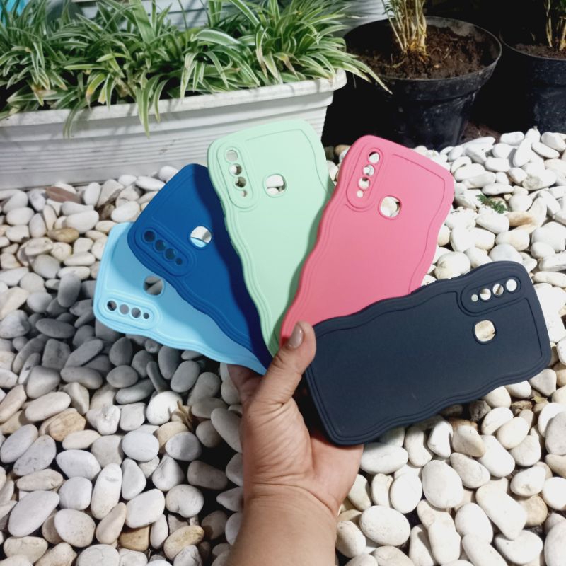 Vivo 1918 1951 Case Transparent Wave Softcase Vivo Z1 Pro Z1pro