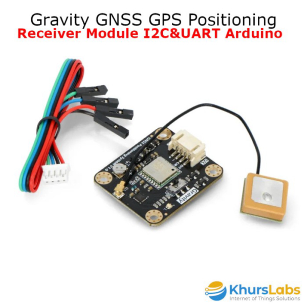 Dfrobot Gravity GNSS โมดูลรับสัญญาณ GPS I2CUART Arduino Limited