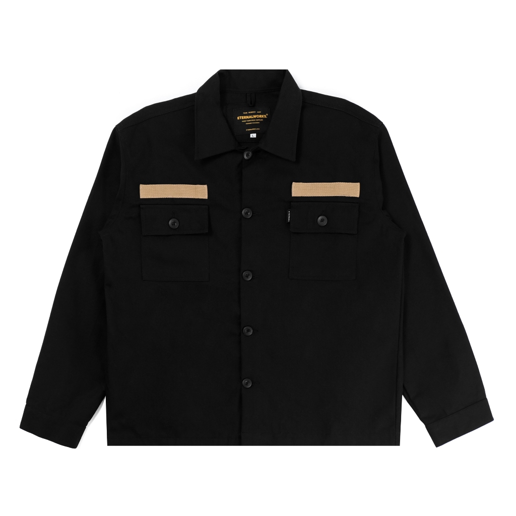 ETERNALWORKS - Trucker Jacket Cony Black