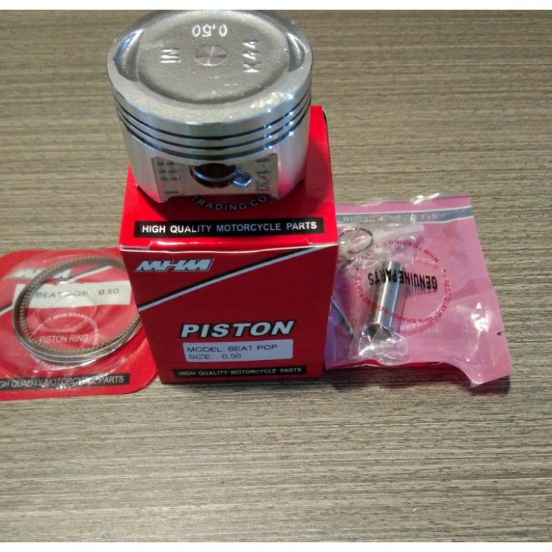 PISTON KIT SEHER SET BEAT POP K44 0.50 อืมต้นฉบับ