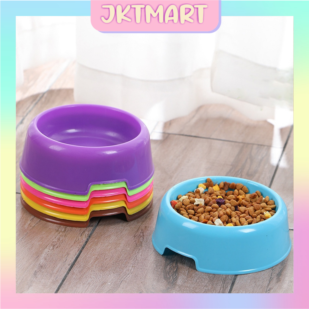 JKTMART Round Cat Dog Bowl Anti-Ant Animal Food and Drink Place R932
