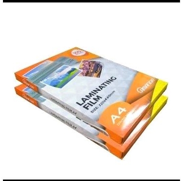 Amanda A4 พลาสติกเคลือบบัตร 100 ไมครอน (1 แพ็ค)