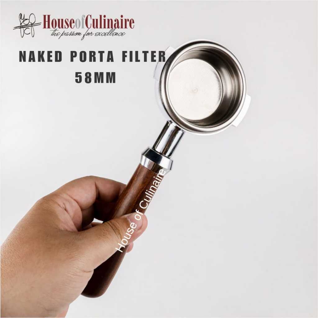 Naked Bottomless Portafilter 58 mm Bottomless