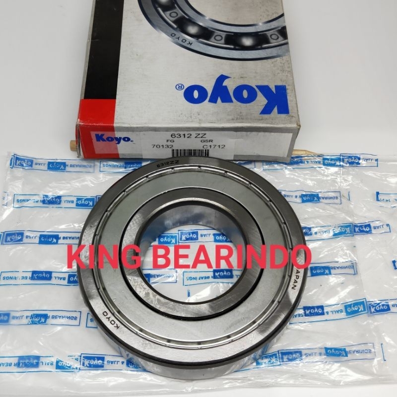 BEARING 6312 ZZ KY 6312ZZ KY 6312Z KY UK60X130X31MM