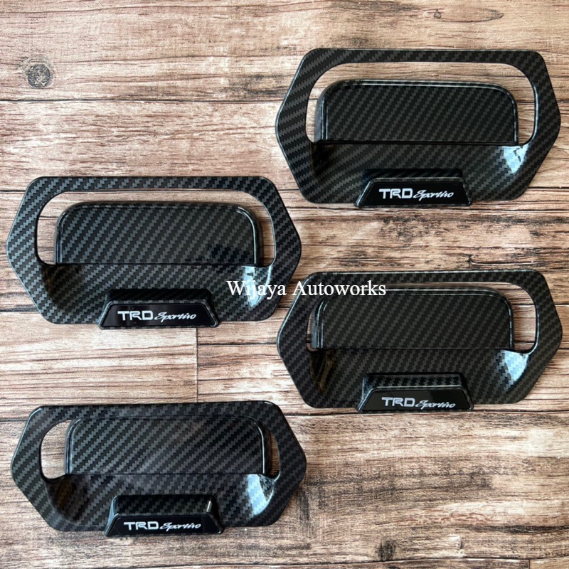 มือจับด้านนอกคาร์บอน VVTI Avanza Xenia เก่า 2006-2011