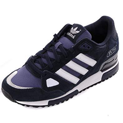 Hitam รองเท้ากีฬา ADlDAS_ZX750 CLOUD ADVANTAGE PLAIN BLACK SCHOOL รองเท้า GYM รองเท้ารองเท้าสบายๆรองเท้าผู้ชาย