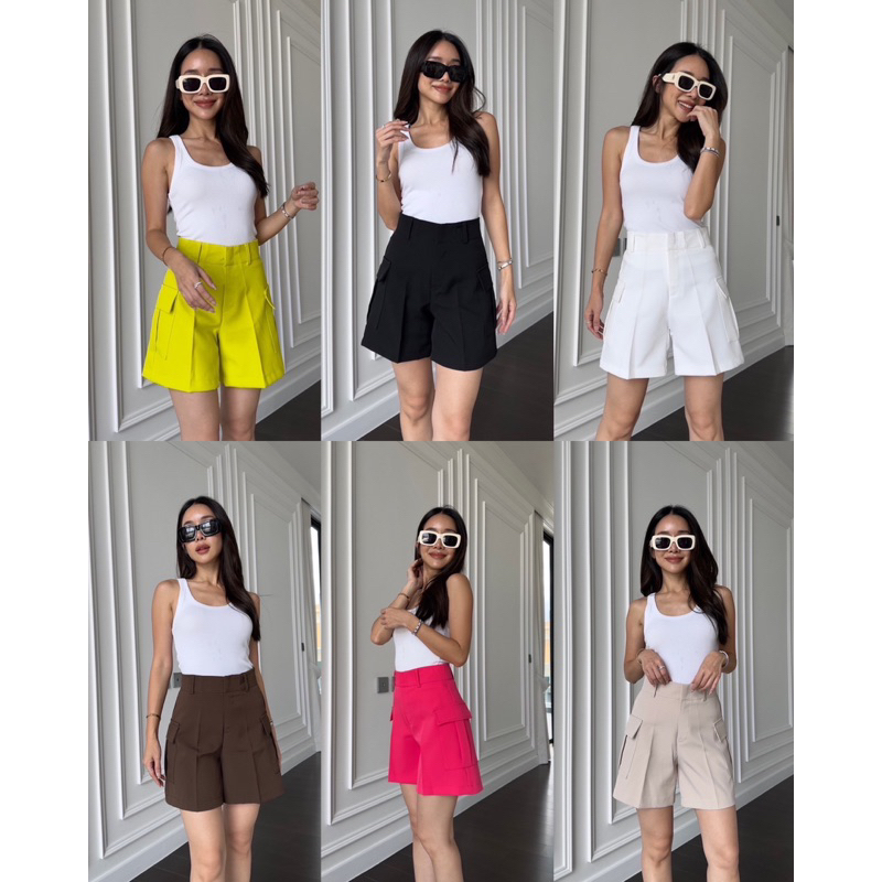 CANDY CARGO SHORT PROMTHONG BRAND BKK / CARGO SHORTS BKK