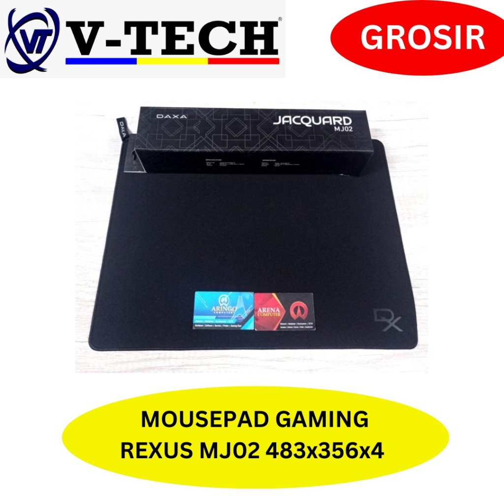 REXUS MJ02 แผ่นรองเมาส์สําหรับเล่นเกม 483x356x4