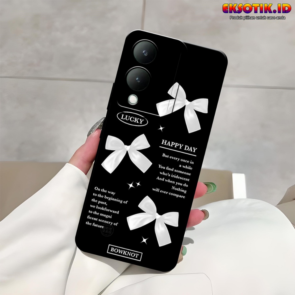 VIVO Y17S กรณี Eksotik.id VIVO Y17S ปลอก VIVO Y17S ซิลิโคนโทรศัพท์มือถือผิวอุปกรณ์เสริม Hardcase Sof