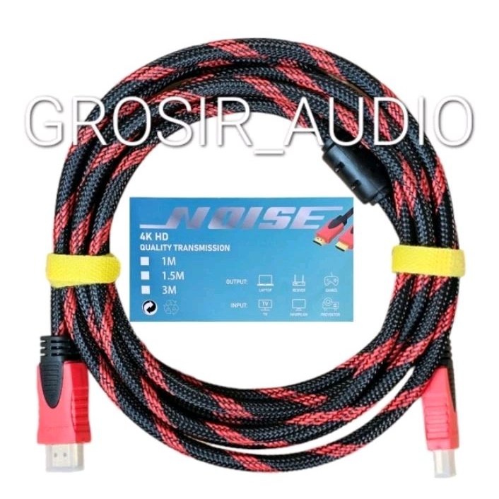 CABLE HDMI TV TO HDMI 3M / 1M, ชุดสายเคเบิล TOP BOX, CABLE HDMI, NOISE