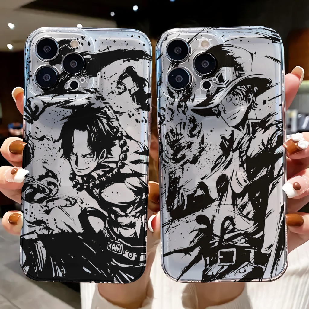 HP Soft Case Bening Clear Case Series Anime One Piece เหมาะสําหรับ Vivo Y17S Y20/Y20S/Y12S Y11/Y12/Y