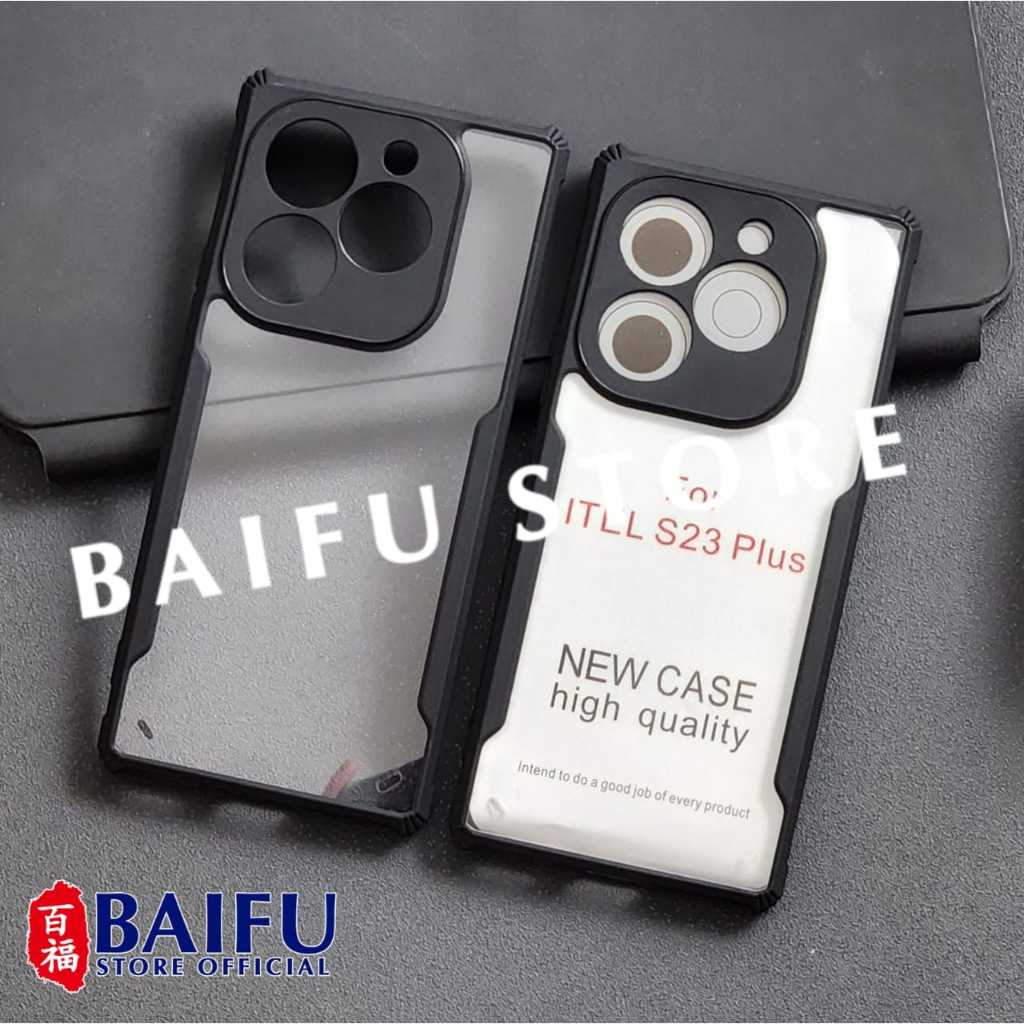 Itel S23 Plus Case Fusion กันกระแทก เคสใส Itel S23 Plus