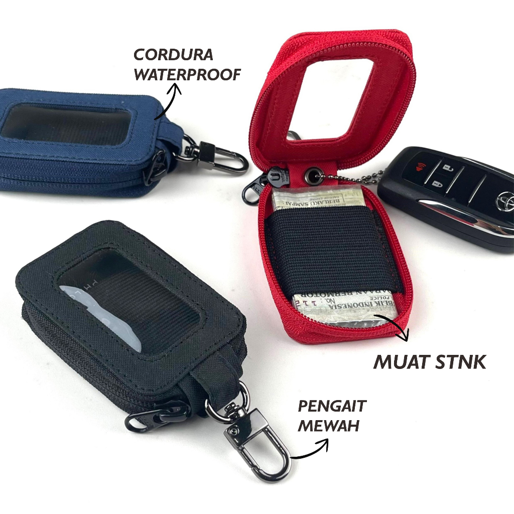 GANTUNGAN รถจักรยานยนต์รถยนต์ keyless REMOTE wallet พวงกุญแจฝาครอบรีโมทธรรมดา