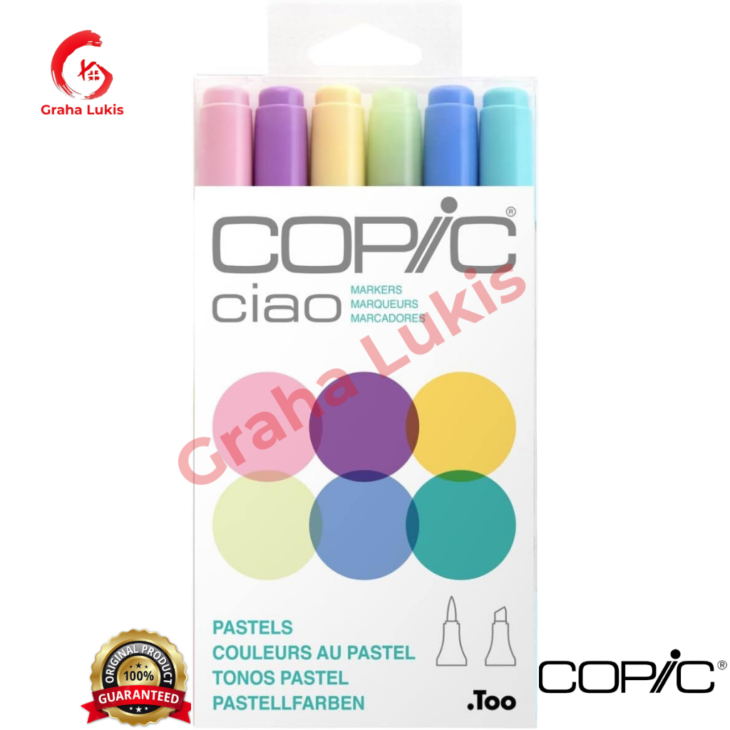 Japan's Original Copic Three Two One Generation 12 Colors Kit Art