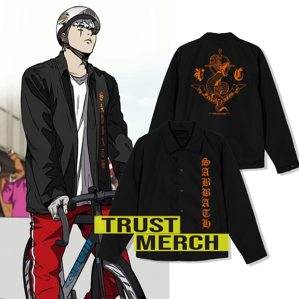 เสื้อกันลม Sabbath Joker Wind Breaker Sabbath Crew Coach Jacket