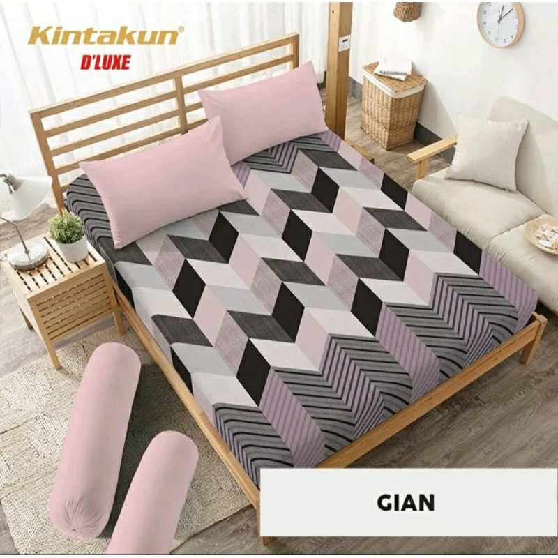 Kintakun deluxe extra king ผ้าปูที่นอน Size 200x200 cm gian