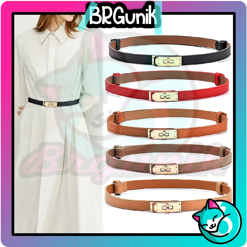 BRGUNIK ใหม่นําเข้าเข็มขัดผู้หญิง/FASHION GIRLS BELT/WOMENS BELT KELLY ADJUST R919