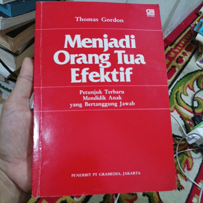 หนังสืออ่าน Thomas Gordon ดั้งเดิมสําหรับผู้ปกครองที่มีประสิทธิภาพ