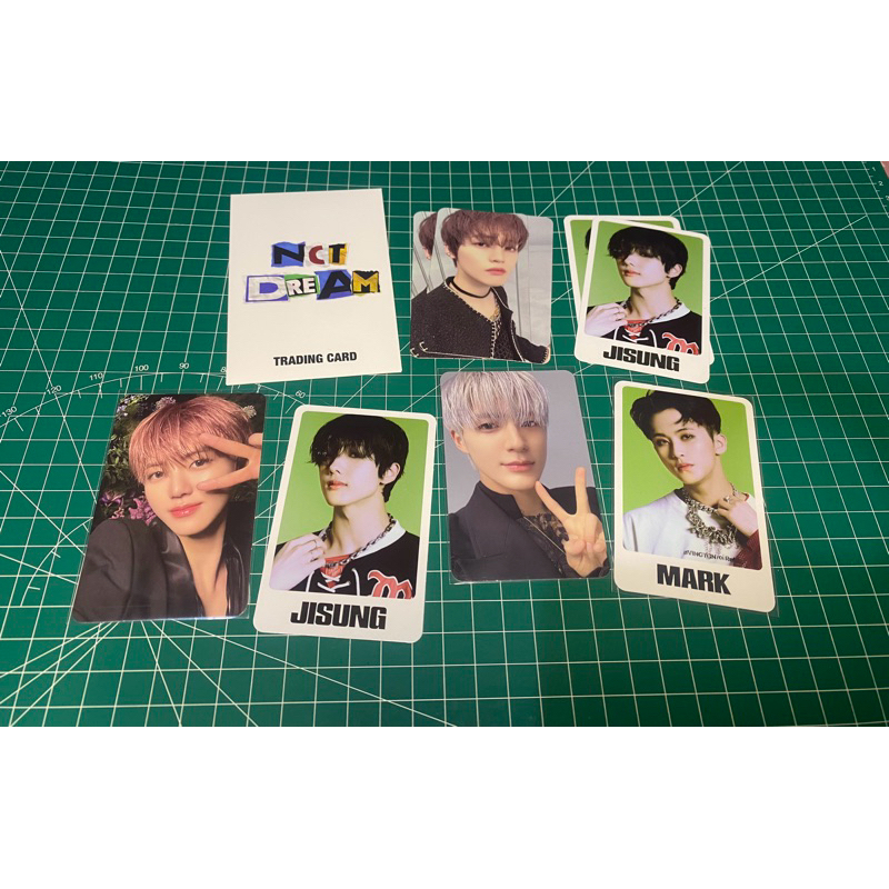 การ์ด NCT Dream Trading istj agit A ver - Chenle, Jisung, Jaemin, Jeno, Mark