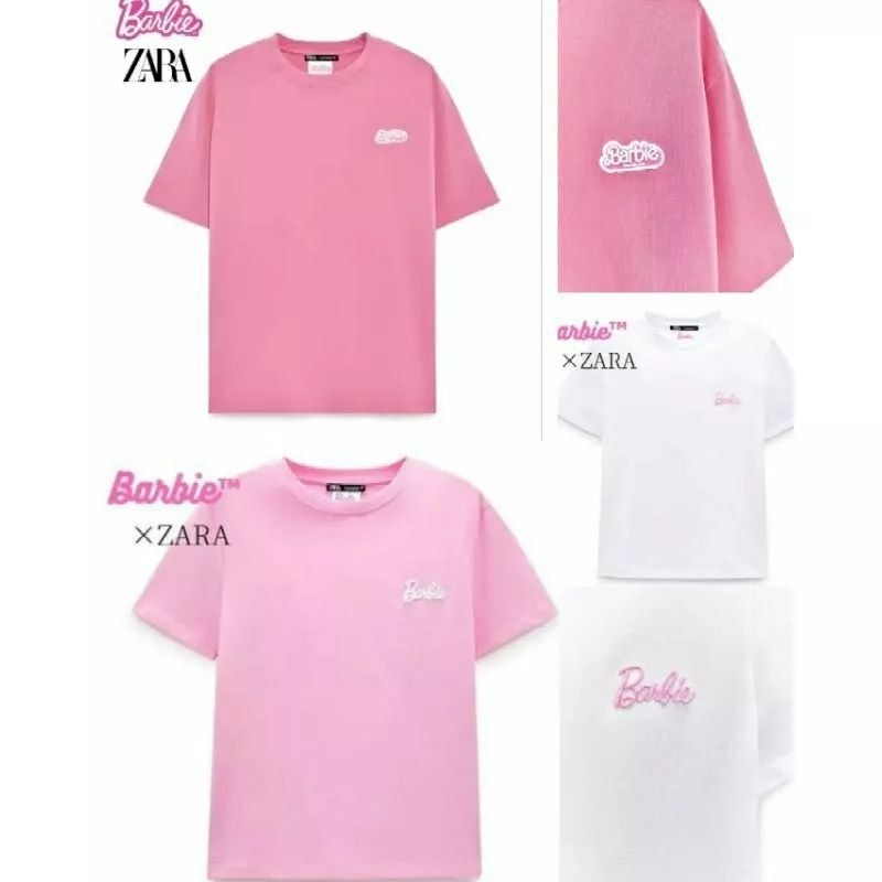 เสื้อยืดผู้หญิง Zr X Barbie | เสื้อยืดผู้หญิง
