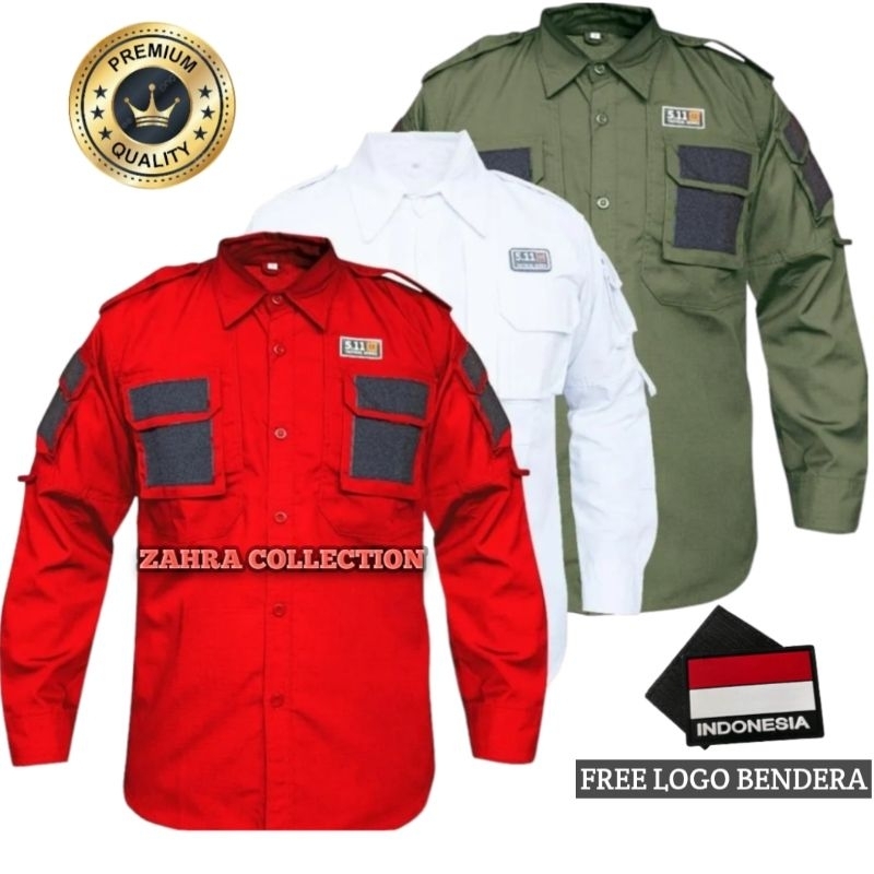 Kemeja Pdl 511 TACTICAL shirt / เสื้อเชิ้ตผู้ชาย เสื้อท็อปผู้ชาย เสื้อเชิ้ต